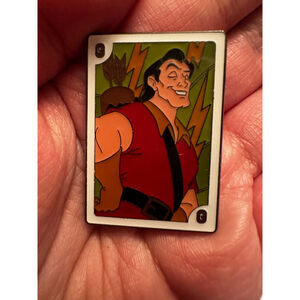 Disney Loungefly Gaston - Villains Playing Cards Mystery Beauty & the Beast Pin